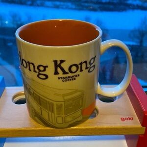 2015 Starbucks Hongkong Global City Icon Tram Coffee Tea Mug